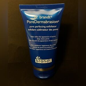 Dr. Brandt Skin PoreDermabrasion $57 MSRP Perfecting Exfoliator Facial Scrub 2oz